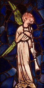 Ange jouant de la trompette, c.1280