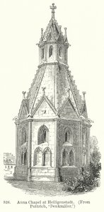 Chapelle Anna à Heiligenstadt (gravure) - English School