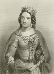 Anne de Warwick, reine du roi Richard III - English School
