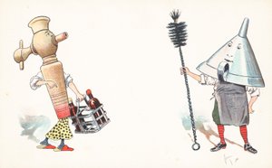 Ustensiles de cuisine anthropomorphes - English School