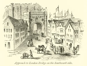 Approche du Pont de Londres côté Southwark - English School