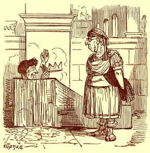 Archimède prenant un bain chaud, illustration de L