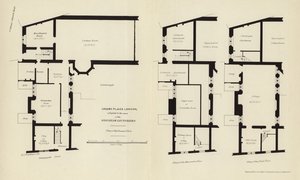 Plans architecturaux de Crosby Place - English School