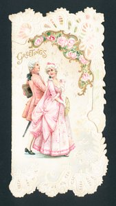 Couple aristocratique - English School