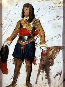 Armure (c.1615) au musée du Louvre, Paris, c.1850 - English School