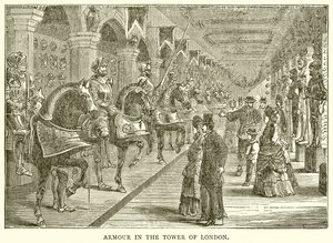 Armure dans la Tour de Londres - English School