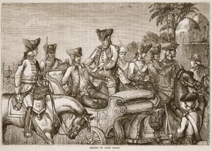 Arrestation de Lord Pigot, illustration de Cassell