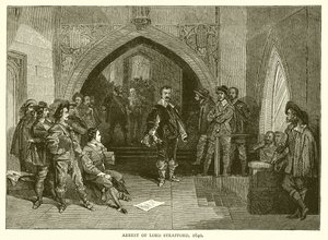 Arrestation de Lord Strafford, 1640 - English School