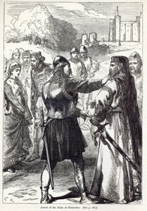 Arrestation du duc de Gloucester, illustration de 