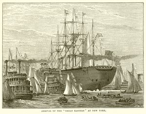 Arrivée du Great Eastern à New York