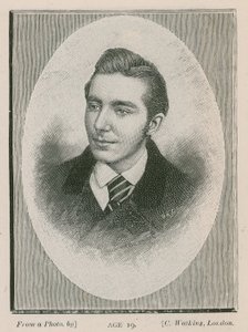 Arthur W Pinero, âgé de 19 ans - English School
