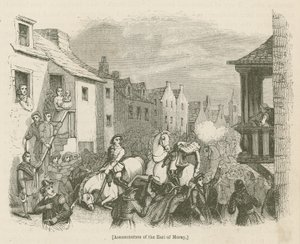 Assassinat du comte de Moray - English School