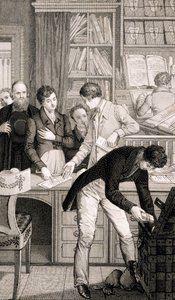 À la banque, c.1800