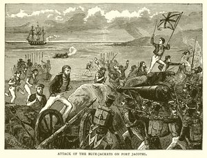 Attaque des marins sur le port Jacotel - English School