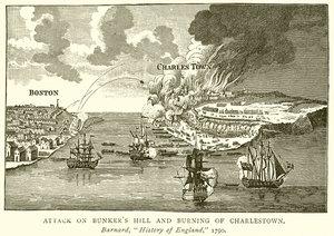 Attaque de Bunker Hill et incendie de Charlestown - English School