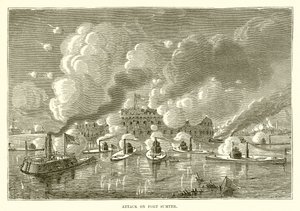 Attaque sur Fort Sumter - English School