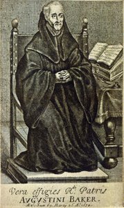 Augustini Baker, frontispice de Holy Wisdom, imprimé en 1634