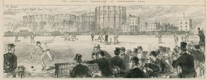 Cricketers australiens à Kennington Oval : Lord Harris (capitaine de l