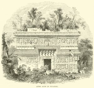 Ruin Aztec au Yucatan