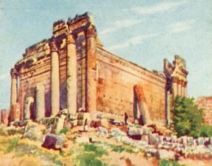 Baalbek, Temple de Bacchus - English School