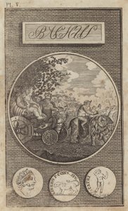 Bacchus, dieu romain ancien du vin - English School
