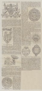 Insignes et devises des princes de Galles - English School