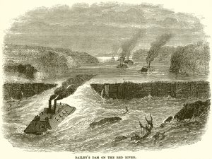 Barrage de Bailey sur la rivière Rouge - English School