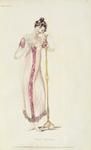 Robe de bal, planche de mode de Ackermann