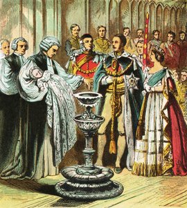 Baptême du prince de Galles