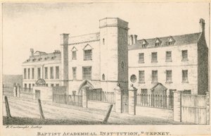Institution académique baptiste, Stepney, Londres - English School