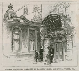 Barber Surgeons Hall, Monkwell Street, Londres