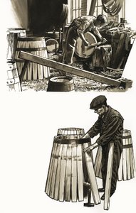 Barils de chêne - English School