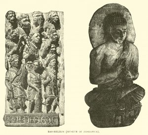 Bas-reliefs, Musée de Peshawur - English School