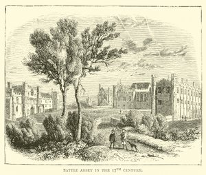 Abbaye de Battle au XVIIe siècle - English School