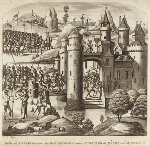 Bataille de Calais entre le roi d