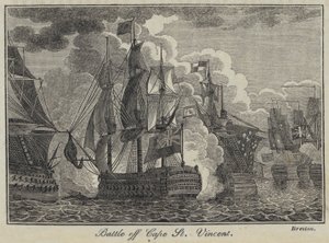Bataille au large du cap Saint-Vincent - English School