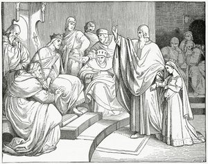 Béatrice conduite à la Diète pour ses fiançailles, 1882