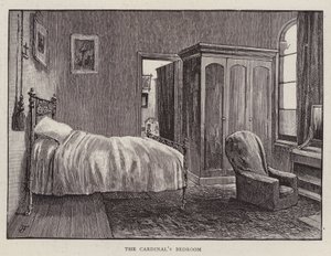 Chambre de Henry Edward Manning, cardinal catholique anglais et archevêque de Westminster