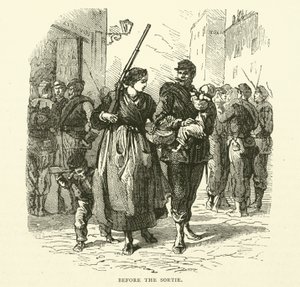 Avant la sortie, janvier 1871 - English School