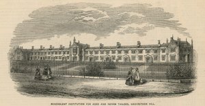 Institution bienveillante pour les tailleurs âgés et infirmes sur Haverstock Hill