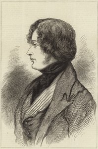 Benjamin Disraeli en 1837 - English School