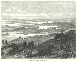 Bermudes, depuis Gibbs Hill (gravure) - English School