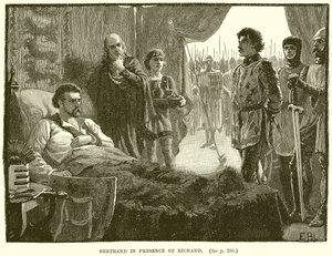 Bertrand en présence de Richard