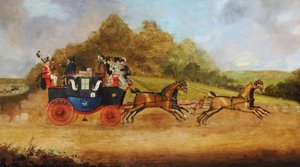 Coche de passagers Beverley et Hull, vers 1826