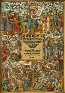 Bible - page de titre