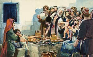 Scène biblique - English School