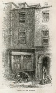 Lieu de naissance de J. M. W. Turner à Maiden Lane - English School