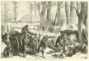 Bivouac des troupes du général Ducrot dans le bois de Vincennes, octobre 1870 - English School