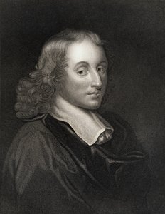 Blaise Pascal (1623-62) de La Galerie des Portraits, publié en 1833 - English School