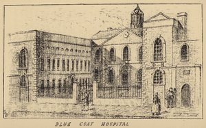 Hôpital Blue Coat (gravure)